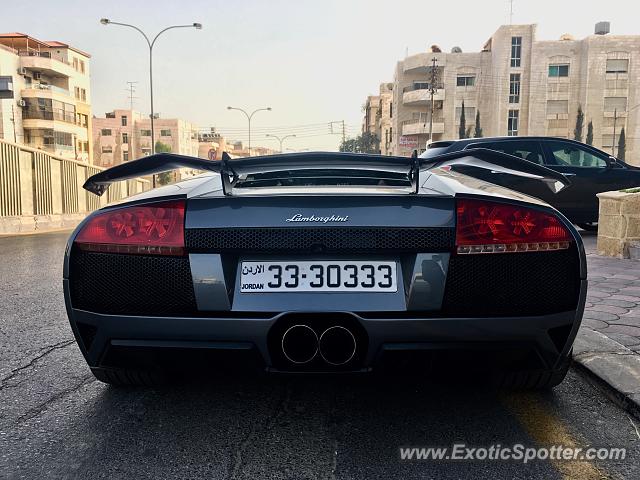 Lamborghini Murcielago spotted in Amman, Jordan