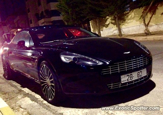 Aston Martin Rapide spotted in Amman, Jordan