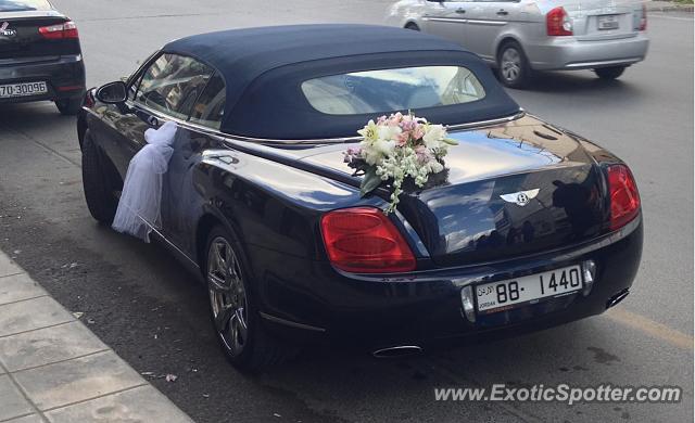 Bentley Continental spotted in Amman, Jordan