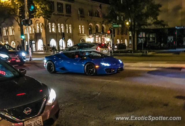 Lamborghini Huracan spotted in Chicago, Illinois