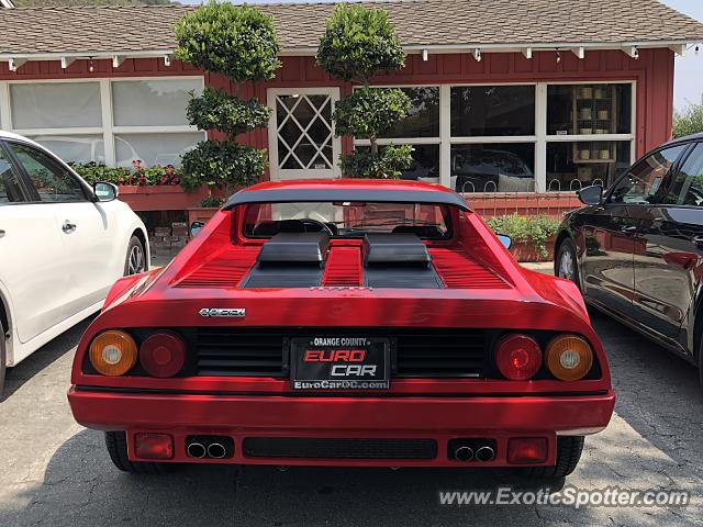 Ferrari 512BB spotted in Carmel Valley, California