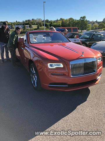 Rolls-Royce Dawn spotted in Barrington, Illinois