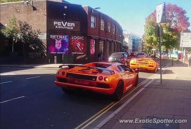 Lamborghini Diablo spotted in Exeter, United Kingdom
