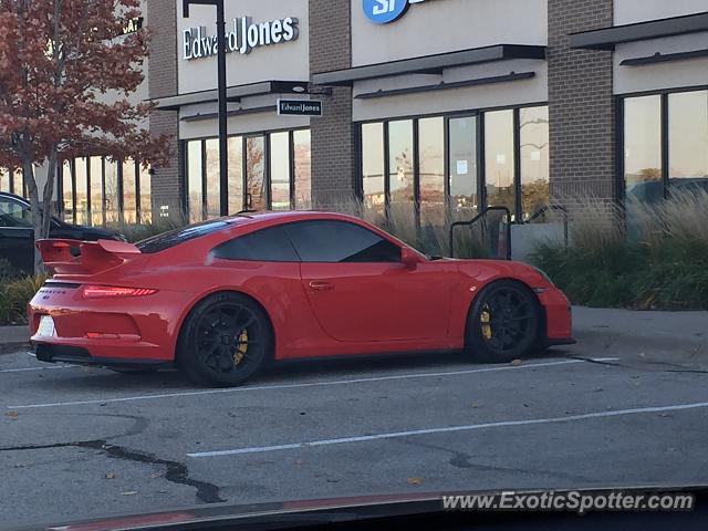 Porsche 911 GT3 spotted in Omaha, Nebraska
