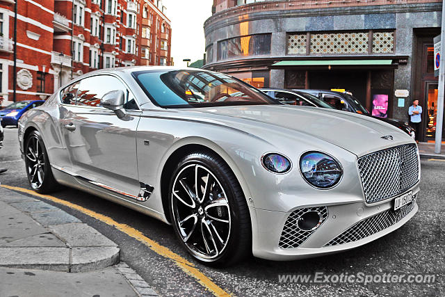 Bentley Continental spotted in London, United Kingdom
