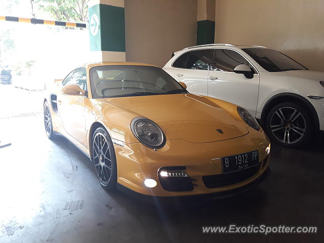 Porsche 911 Turbo spotted in Jakarta, Indonesia