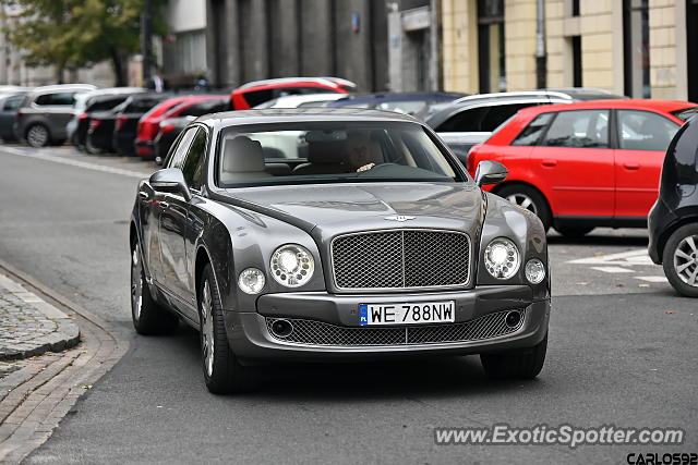 Bentley Mulsanne spotted in Warsaw, Poland