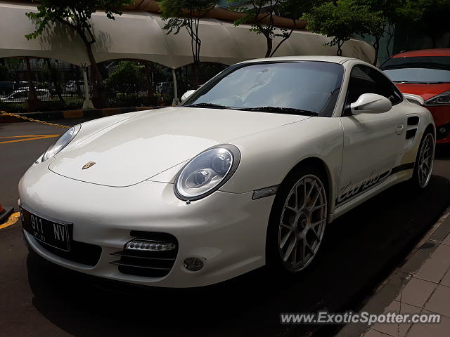 Porsche 911 Turbo spotted in Jakarta, Indonesia