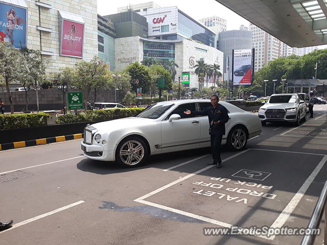 Bentley Mulsanne spotted in Jakarta, Indonesia
