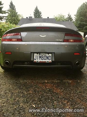 Aston Martin Vantage spotted in Quebec, Canada