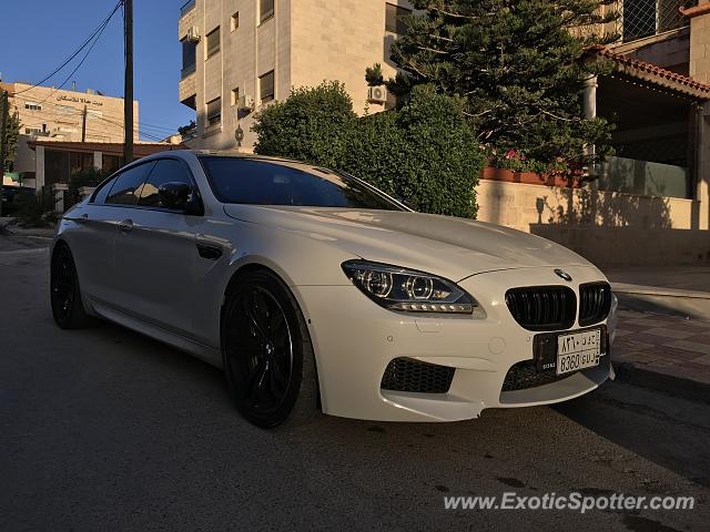 BMW M6 spotted in Amman, Jordan