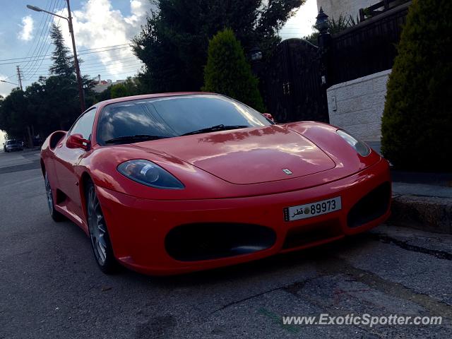 Ferrari F430 spotted in Amman, Jordan
