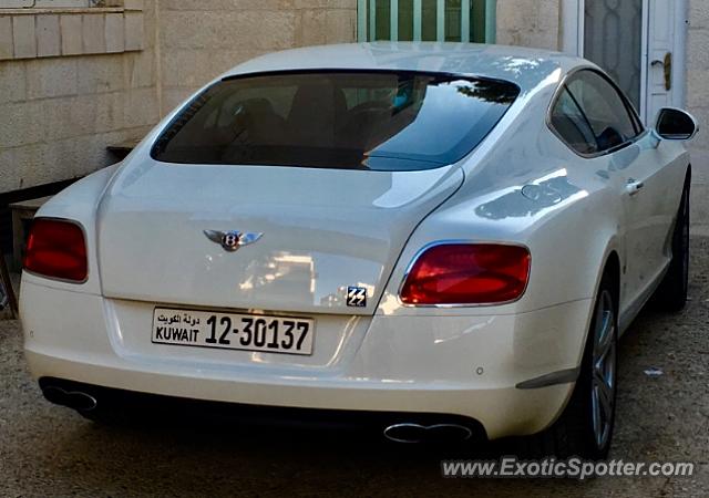 Bentley Continental spotted in Amman, Jordan