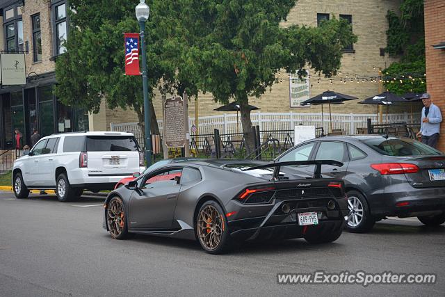 Lamborghini Huracan spotted in Elkhart Lake, Wisconsin