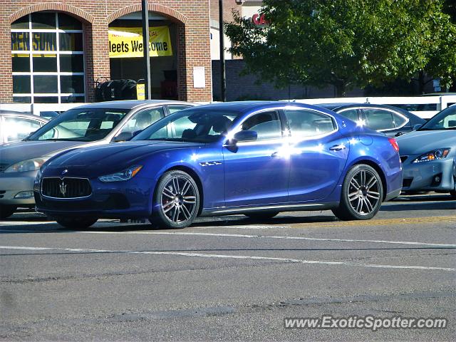 Maserati Ghibli spotted in Columbus, Ohio