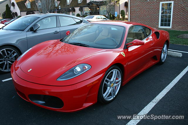 Ferrari F430 spotted in Columbia, Maryland