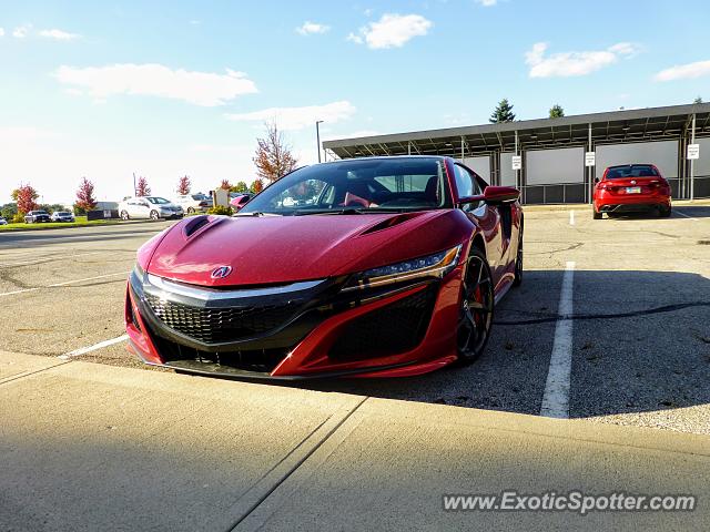 Acura NSX spotted in Columbus, Ohio