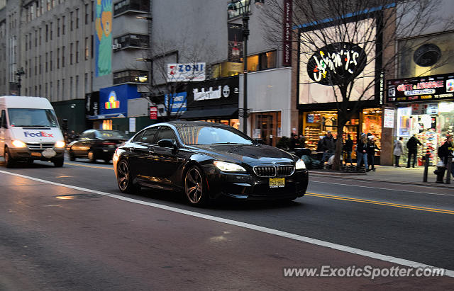 BMW M6 spotted in Manhattan, New York