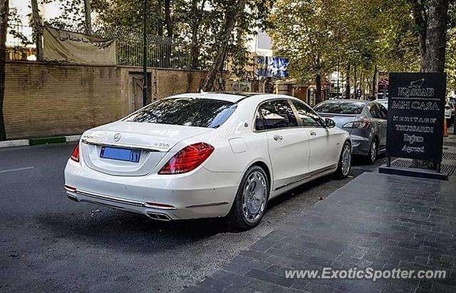 Mercedes Maybach spotted in Tehran, Iran