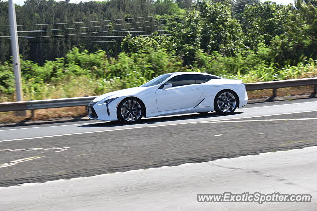 Lexus LC 500 spotted in Honolulu, Hawaii
