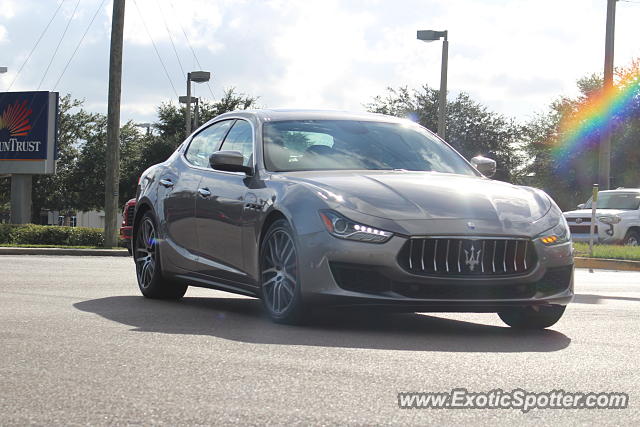 Maserati Ghibli spotted in Riverview, Florida
