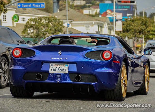 Ferrari Sergio spotted in Los Angeles, California