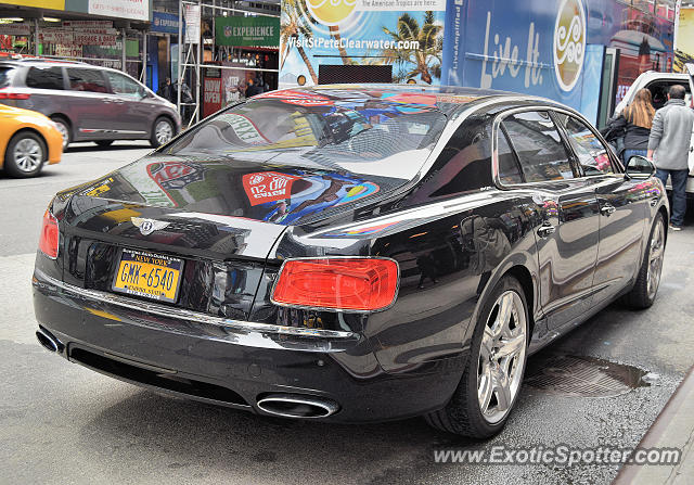Bentley Flying Spur spotted in Manhattan, New York