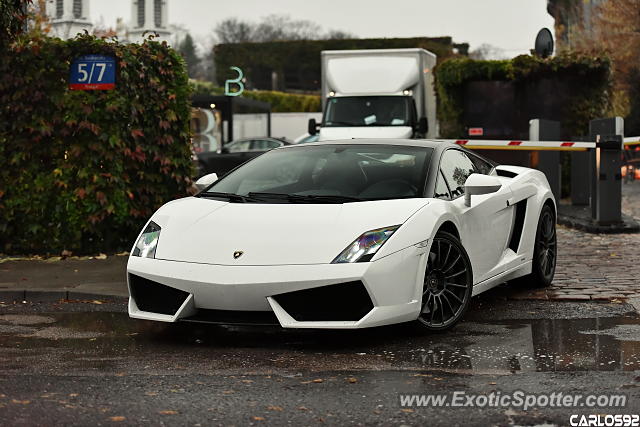 Lamborghini Gallardo spotted in Warsaw, Poland