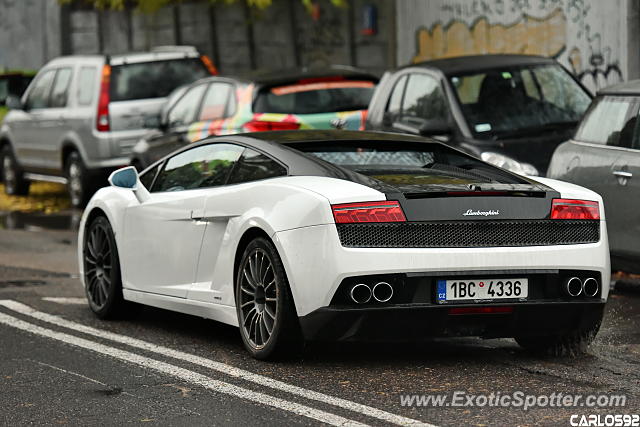 Lamborghini Gallardo spotted in Warsaw, Poland