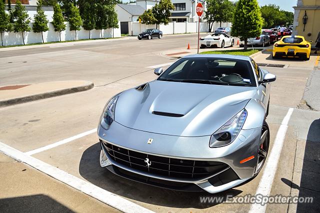Ferrari F12 spotted in Dallas, Texas