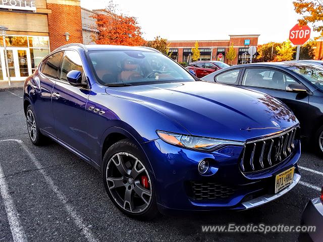 Maserati Levante spotted in Bridgewater, New Jersey