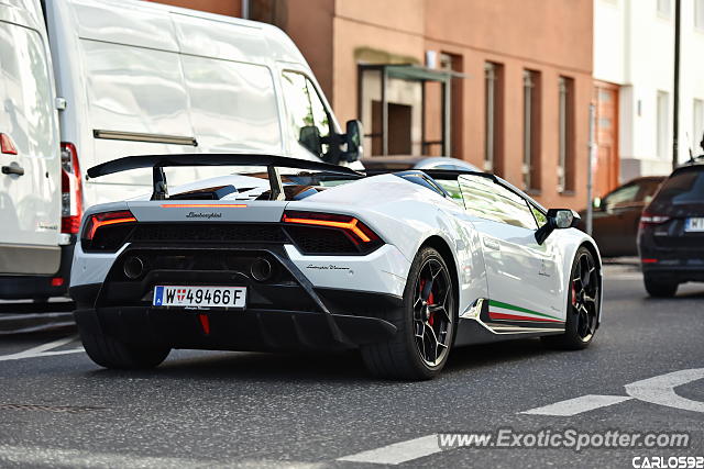 Lamborghini Huracan spotted in Warsaw, Poland
