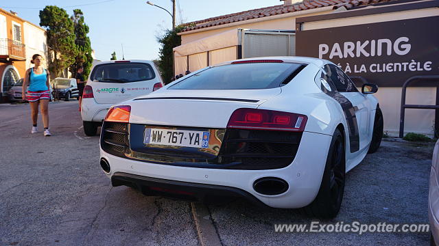 Audi R8 spotted in Les Issambres, France