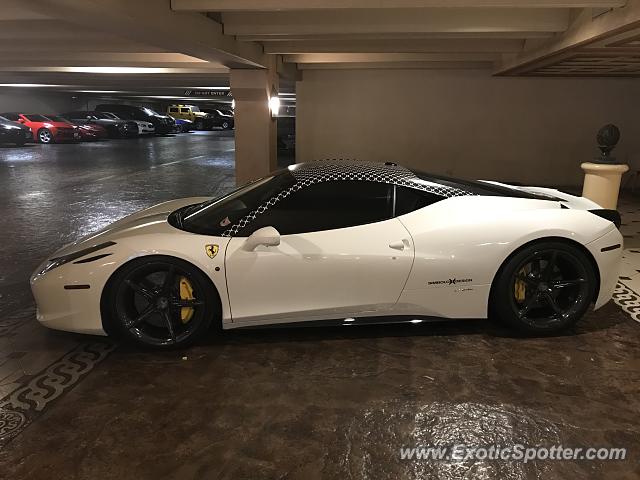 Ferrari 458 Italia spotted in Las Vegas, Nevada