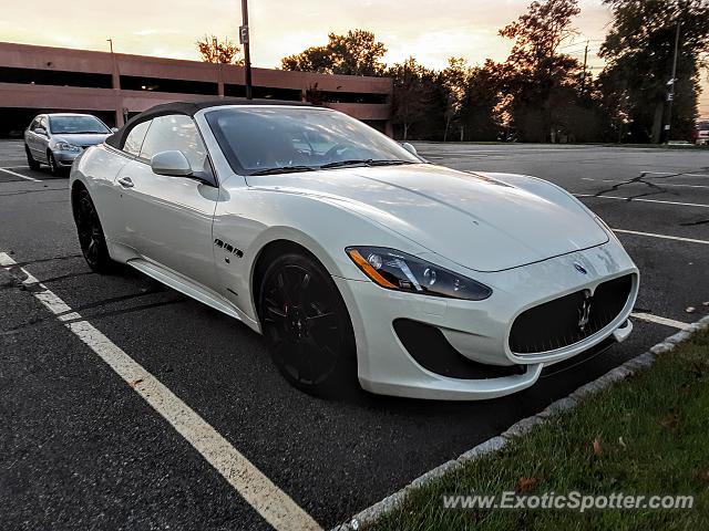 Maserati GranCabrio spotted in Bridgewater, New Jersey