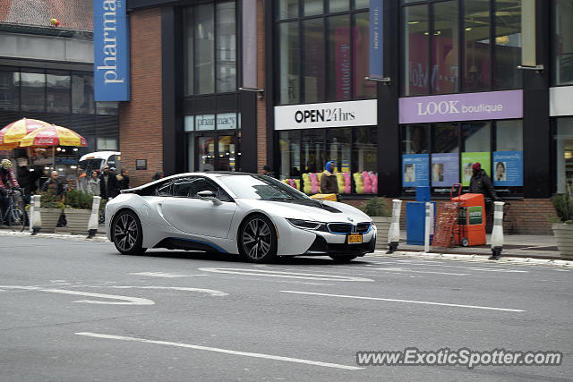 BMW I8 spotted in Manhattan, New York