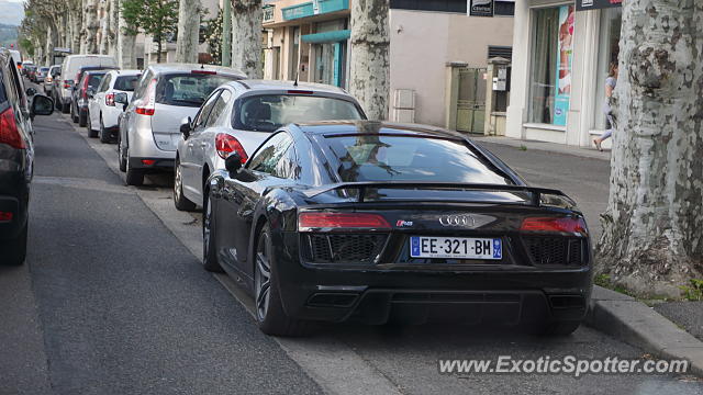 Audi R8 spotted in Annecy, France