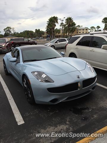 Fisker Karma spotted in Jacksonville, Florida