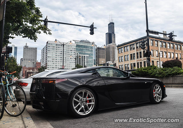 Lexus LFA spotted in Chicago, Illinois