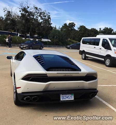Lamborghini Huracan spotted in Arlington, Virginia