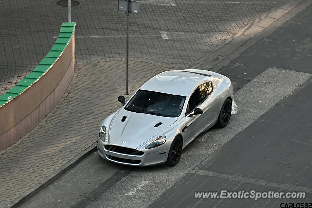 Aston Martin Rapide spotted in Warsaw, Poland
