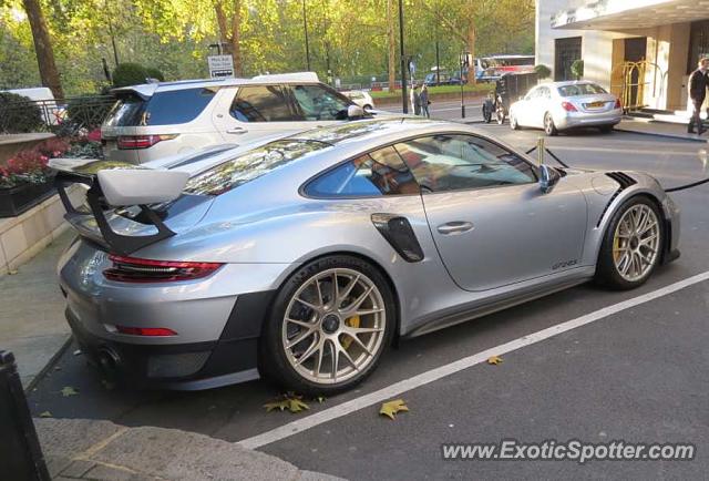 Porsche 911 GT2 spotted in London, United Kingdom