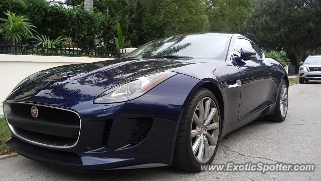 Jaguar F-Type spotted in St. Augustine, Florida
