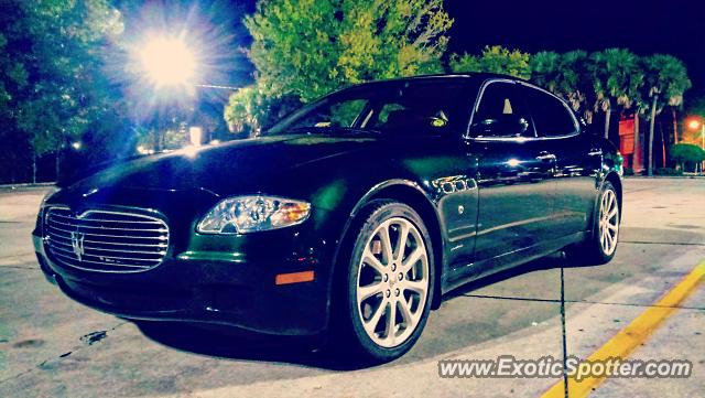 Maserati Quattroporte spotted in St. Augustine, Florida