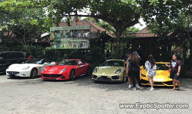 Ferrari F12 spotted in Bali, Indonesia
