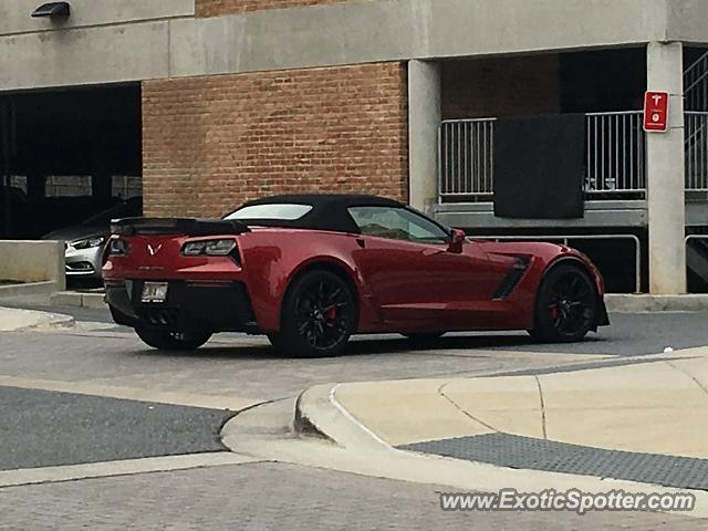 Chevrolet Corvette Z06 spotted in Laurel, Maryland
