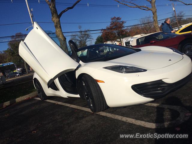 Mclaren MP4-12C spotted in Shrewsbury, New Jersey