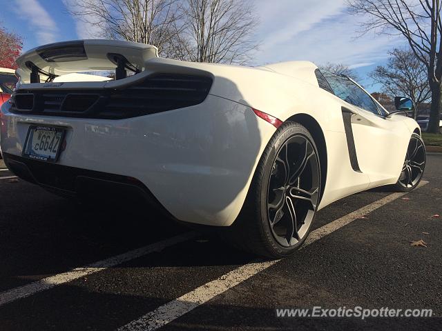 Mclaren MP4-12C spotted in Shrewsbury, New Jersey
