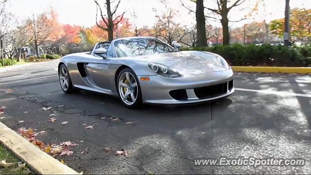 Porsche Carrera GT spotted in Shrewsbury, New Jersey