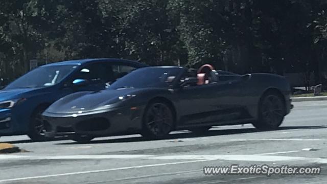 Ferrari F430 spotted in Bluffton, South Carolina